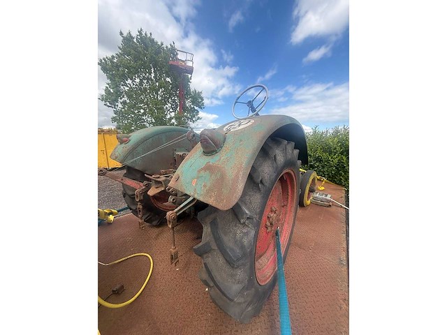 Hanomag - 1956 - - oldtimer tractor - afbeelding 5 van  8