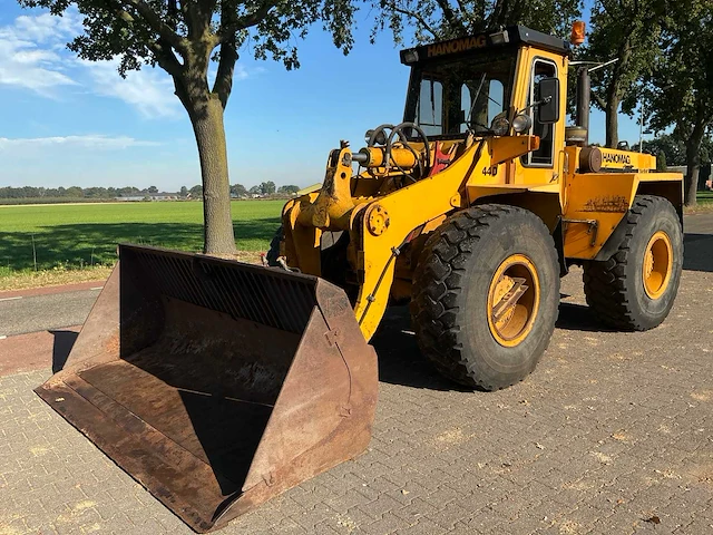Hanomag 44d knikgestuurde shovel - afbeelding 1 van  36