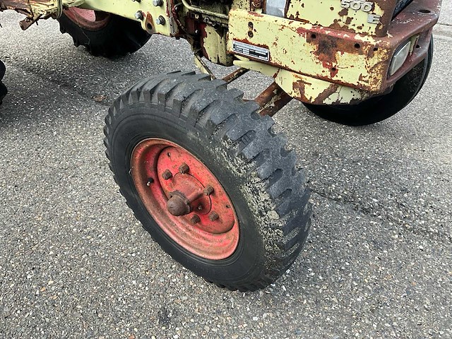 Hanomag granit 500e oldtimer tractor - afbeelding 4 van  20