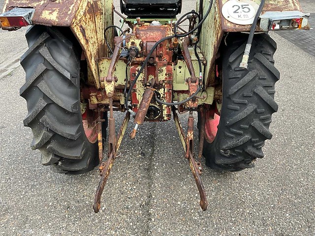 Hanomag granit 500e oldtimer tractor - afbeelding 8 van  20