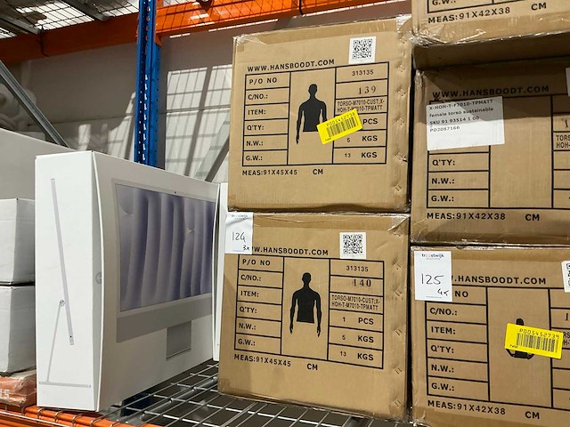 Hans boodt m7010 paspop torso (3x) - afbeelding 5 van  5