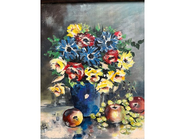 Hans flik - kleurrijk stilleven - afbeelding 4 van  6