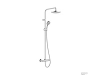 Hans grohe - crometta s 240 showerpipe - - regendouche met thermostaat