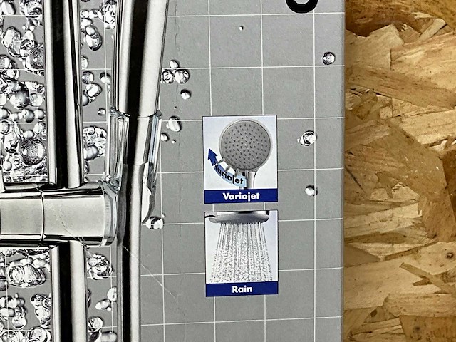 Hans grohe croma 100 vario set glijstang - afbeelding 3 van  6