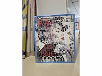 Hans jochem bakker - leder op dibond - 120 x 100 - afbeelding 2 van  3