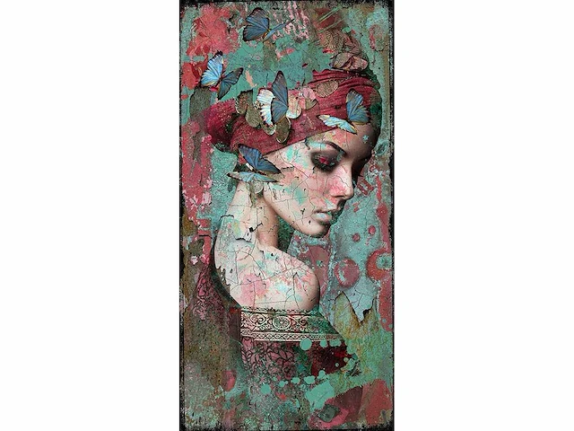 Hans jochem bakker - leder op dibond -120 x 60 - afbeelding 1 van  3