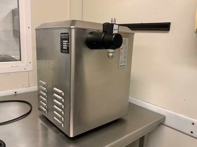 Hans kraft rvs slagroommachine - afbeelding 6 van  8
