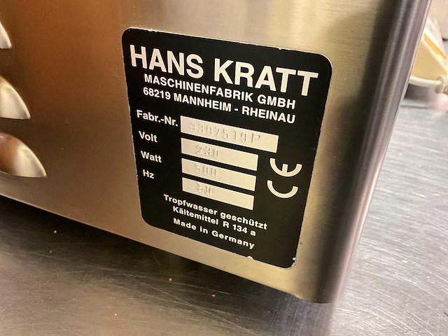 Hans kratt mussana pony slagroommachine - afbeelding 4 van  5