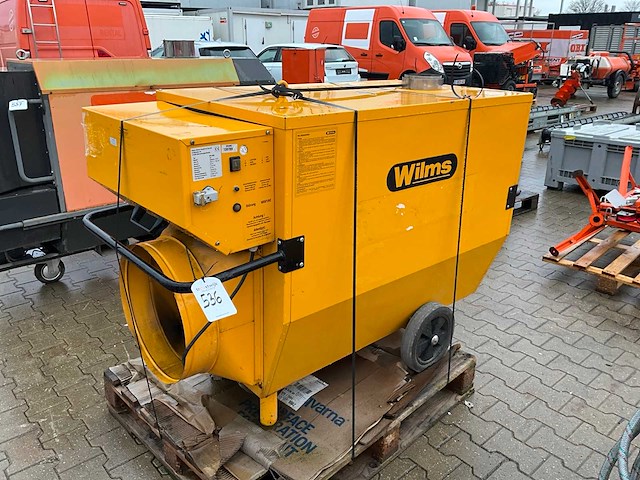 Hans wilms bv-265 industriële heater / event heater / hetelucht turbine - afbeelding 1 van  10