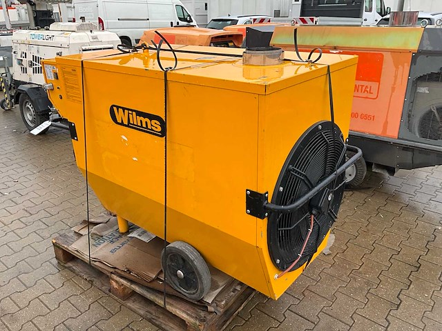 Hans wilms bv-535 industriële heater / event heater / hetelucht turbine - afbeelding 5 van  8