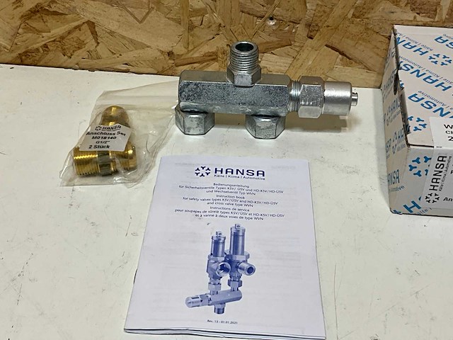 Hansa 2445001050 wisselklep wvn hansa (2x) - afbeelding 3 van  8
