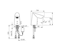 Hansa hansafit 65412219 wastafelkraan (10x) - afbeelding 3 van  5