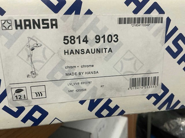 Hansa hansaunita regendouche - afbeelding 3 van  3