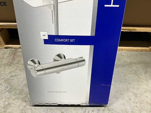 Hansa micra douchekraan met glijstang en handdouche - afbeelding 2 van  6