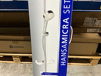 Hansa micra douchekraan met glijstang en handdouche - afbeelding 3 van  6