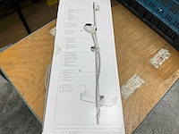 Hansa micra douchekraan met glijstang en handdouche - afbeelding 6 van  6