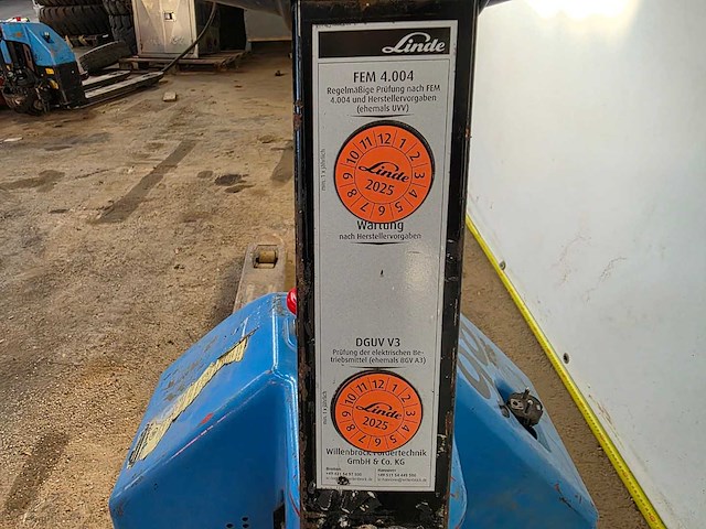 Hanse lifter - 2016 - fem 4.004 - elektrische palletwagen - afbeelding 6 van  9