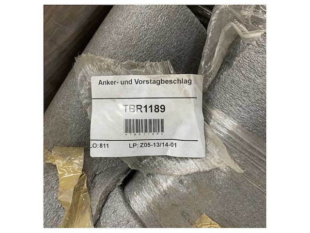 Hanse yachts stainless steel anchor and forestay fitting - tbr1189 - afbeelding 7 van  7