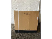 Hanseatic 65m90d0-e11319g inbouwoven 70 l – hetelucht, grill, zwart - afbeelding 1 van  4