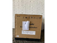 Hanseatic 65m90d0-e11319g inbouwoven 70 l – hetelucht, grill, zwart - afbeelding 2 van  4