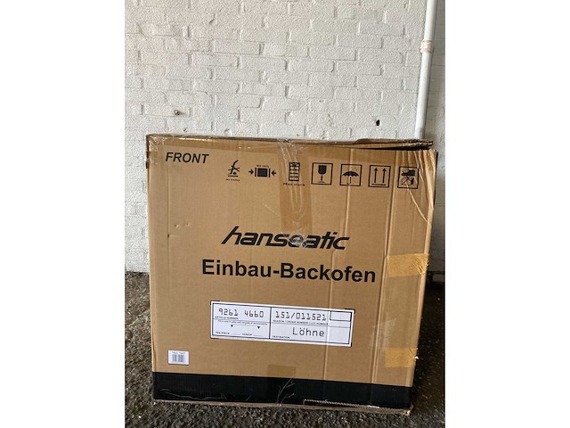 Hanseatic 65m90d0-e11319g inbouwoven 70 l – hetelucht, grill, zwart - afbeelding 4 van  4