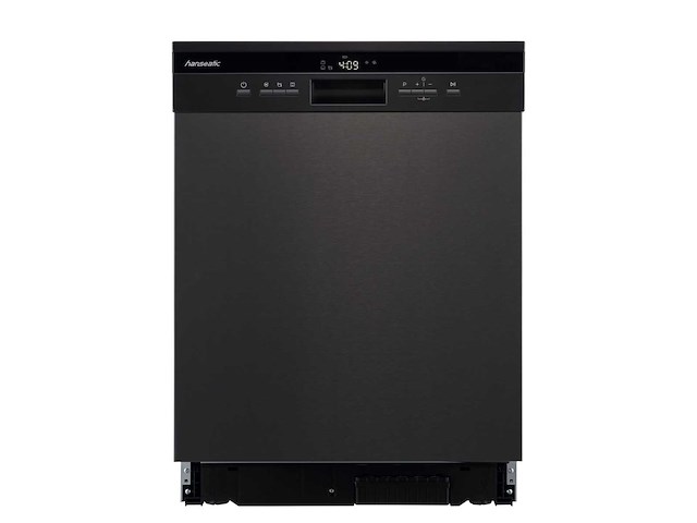 Hanseatic hd6b14b35e inbouw vaatwasser 60 cm – krachtige reiniging - afbeelding 1 van  5