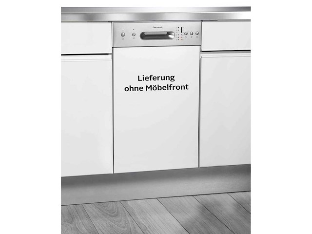 Hanseatic hgti4582e97736bs half-integreerbare vaatwasser 45 cm – 9 couverts - afbeelding 1 van  5