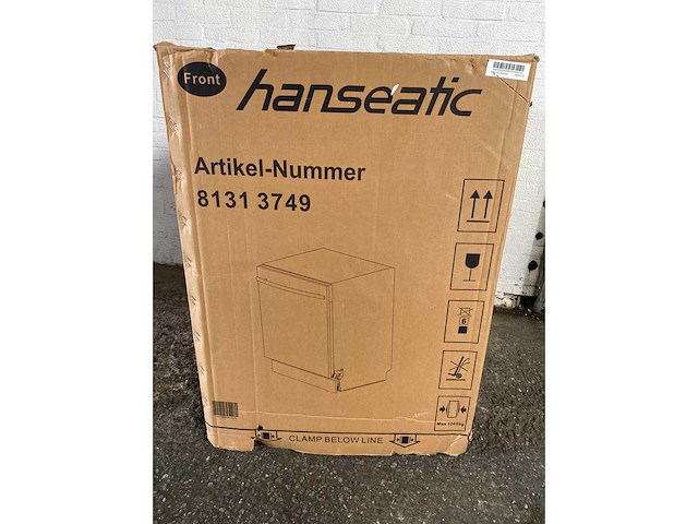Hanseatic hgvi6082e137713is volledig integreerbare vaatwasser 60 cm – 13 couverts - afbeelding 2 van  2