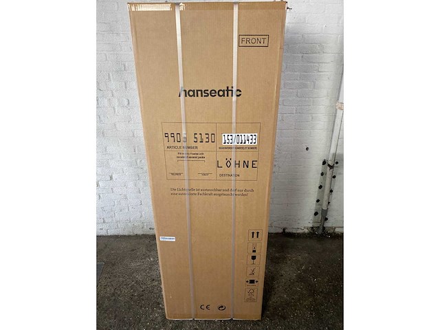 Hanseatic hkgk16155cbi koel-vriescombinatie vrijstaand 161 cm zwart – 230 l - afbeelding 1 van  3