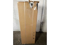 Hanseatic hkgk16155cbi koel-vriescombinatie vrijstaand 161 cm zwart – 230 l - afbeelding 3 van  3