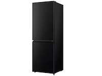 Hanseatic hkgk16155cbi koel-vriescombinatie vrijstaand 161 cm zwart – 230 l - afbeelding 1 van  4