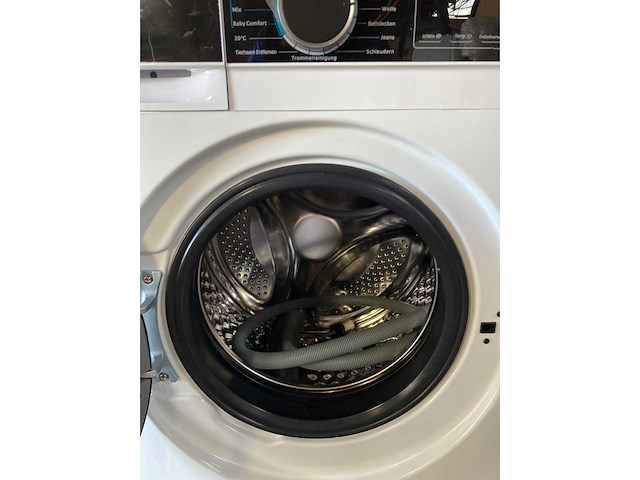 Hanseatic hwma714a wasmachine 7 kg 1400 tpm – voorlader, stoom duits display - afbeelding 2 van  4