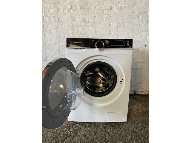 Hanseatic hwmk814a wasmachine 8 kg 1400 tpm – voorlader, energieklasse a duits display - afbeelding 2 van  5