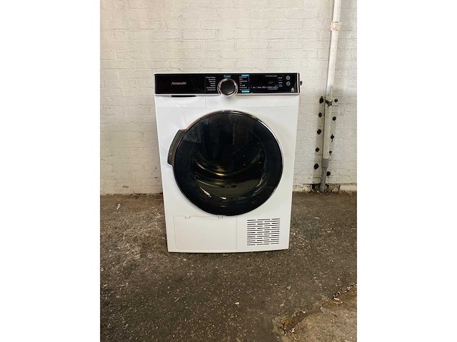 Hanseatic hwtk8a3gt warmtepompdroger 8 kg – energiezuinig duits display - afbeelding 1 van  5