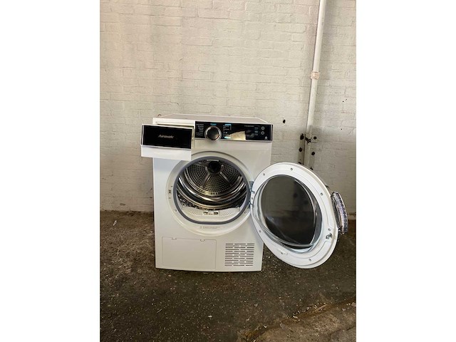 Hanseatic hwtk8a3gt warmtepompdroger 8 kg – energiezuinig duits display - afbeelding 4 van  5