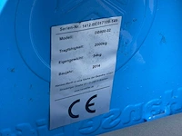 Hanselifter - 2014 - db800-02 - hydraulische palletwagen - afbeelding 2 van  3