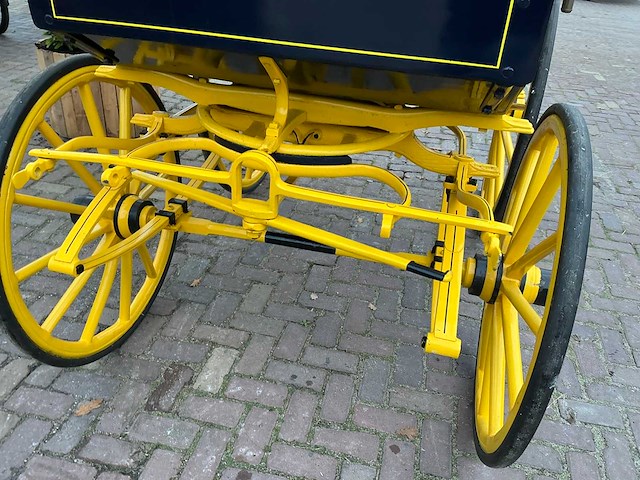 Hansen antieke derby dogcart - afbeelding 2 van  31