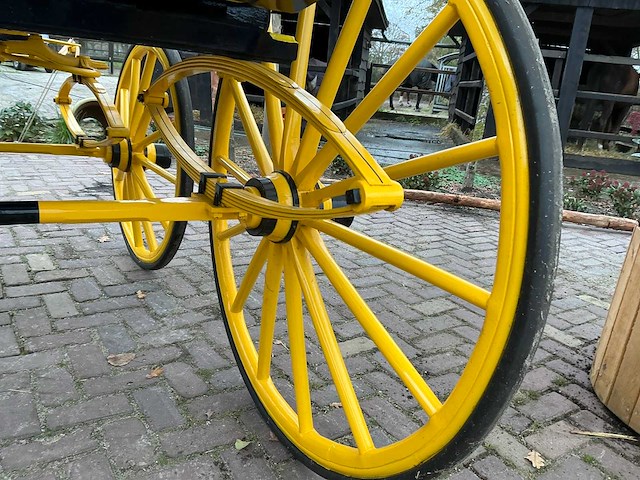 Hansen antieke derby dogcart - afbeelding 11 van  31