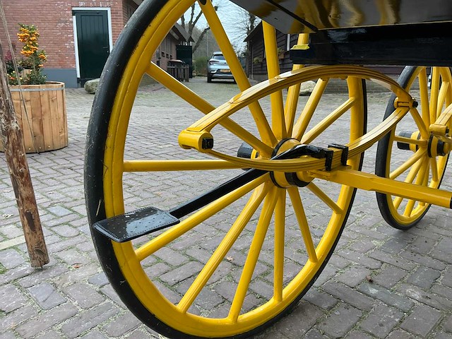 Hansen antieke derby dogcart - afbeelding 13 van  31
