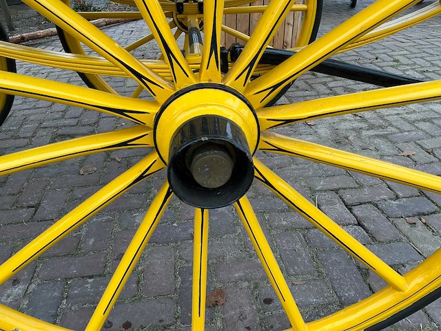 Hansen antieke derby dogcart - afbeelding 15 van  31
