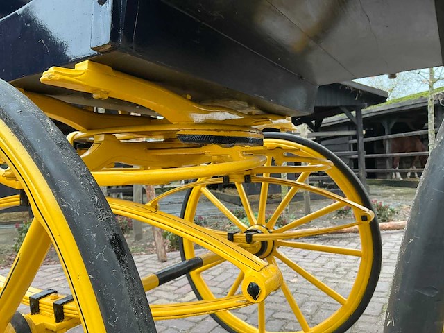Hansen antieke derby dogcart - afbeelding 21 van  31
