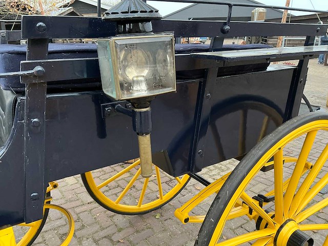 Hansen antieke derby dogcart - afbeelding 24 van  31