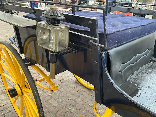 Hansen antieke derby dogcart - afbeelding 25 van  31