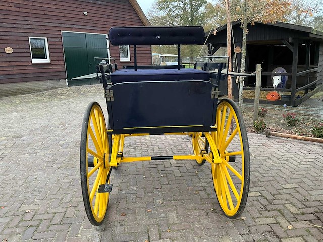 Hansen antieke derby dogcart - afbeelding 26 van  31