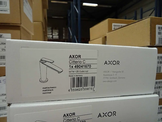 Hansgrohe - axor citterio c - wastafelkraan - afbeelding 2 van  2