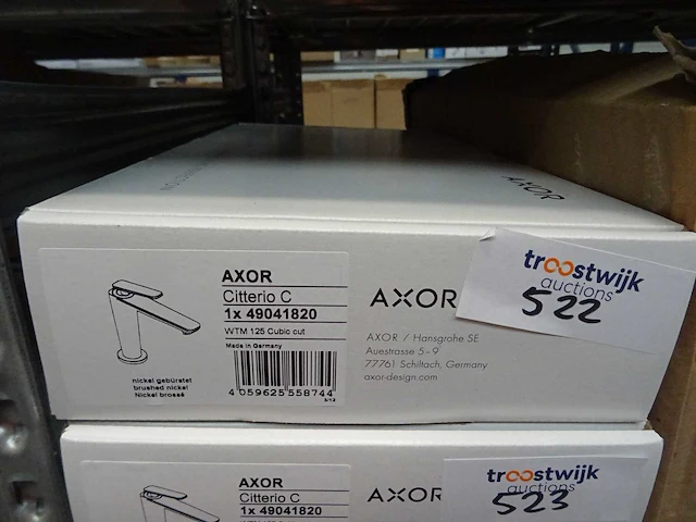 Hansgrohe - axor citterio c - wastafelmengkraan - afbeelding 2 van  2