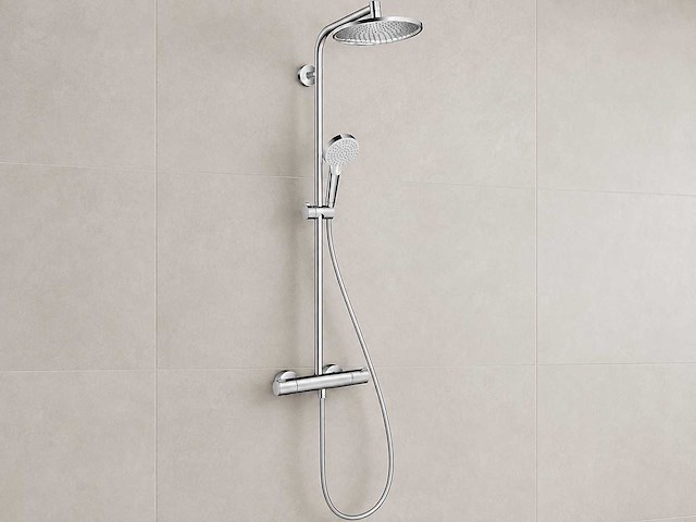 Hansgrohe - crometta s - - douchesysteem met thermostaat - afbeelding 1 van  11