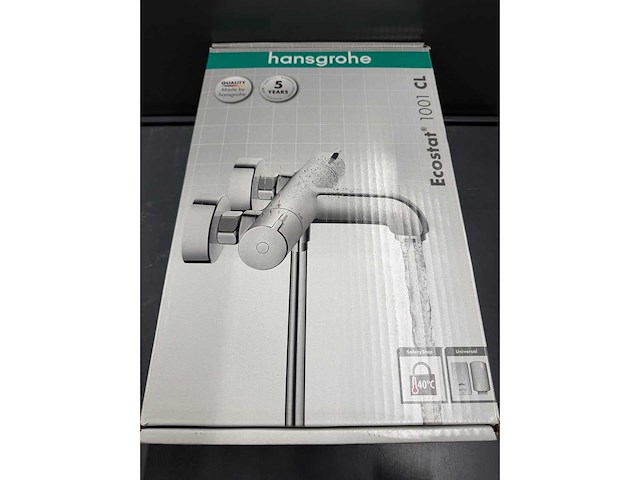 Hansgrohe - ecostat 1001 cl - 13201000 - badthermostaat opbouw - afbeelding 3 van  5