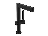 Hansgrohe - finoris - 76060670 - wastafelkraan mat zwart - afbeelding 1 van  2
