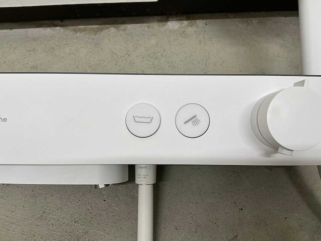 Hansgrohe - pulsify - badthermostaat met handdouche mat wit - afbeelding 9 van  12